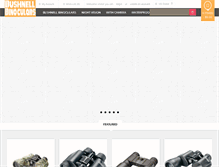 Tablet Screenshot of bushnellbinoculars.net